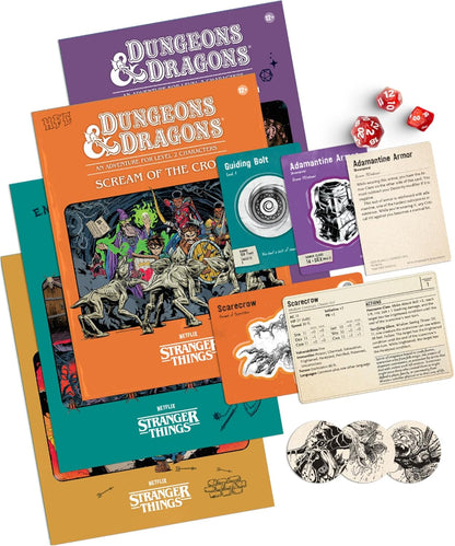 Dungeons & Dragons Stranger Things: Welcome to the Hellfire Club Adventure Game | 3–5 Players | Ages 12+