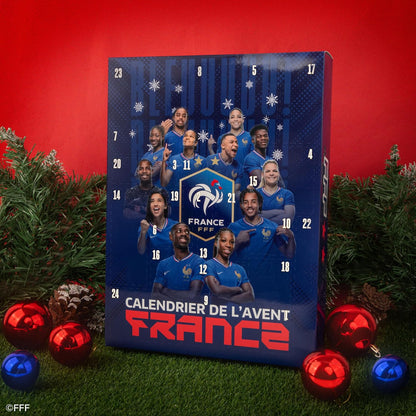 CINEREPLICAS FFF – Adventskalender der französischen Fußballnationalmannschaft 2025 – offizielles Lizenzprodukt