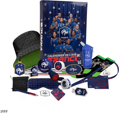 CINEREPLICAS FFF – Adventskalender der französischen Fußballnationalmannschaft 2025 – offizielles Lizenzprodukt