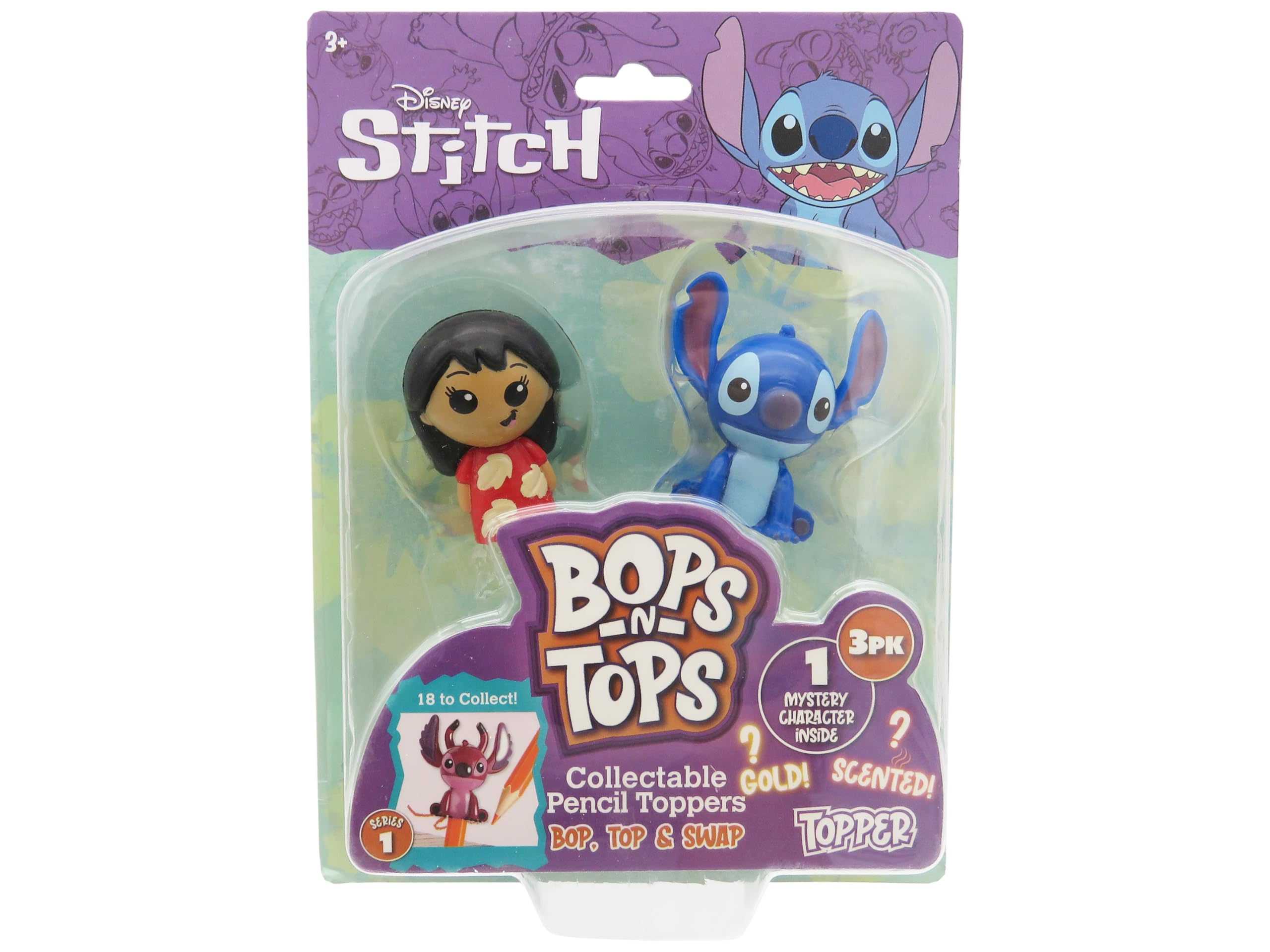 CyP Brands Stitch Topper, Pencil Topper, Writing Surprise, 3D Topper, Multi-Colour, Official Product