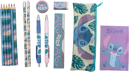 Lilo & Stitch Pencil Case Stationery Set 14 Pieces