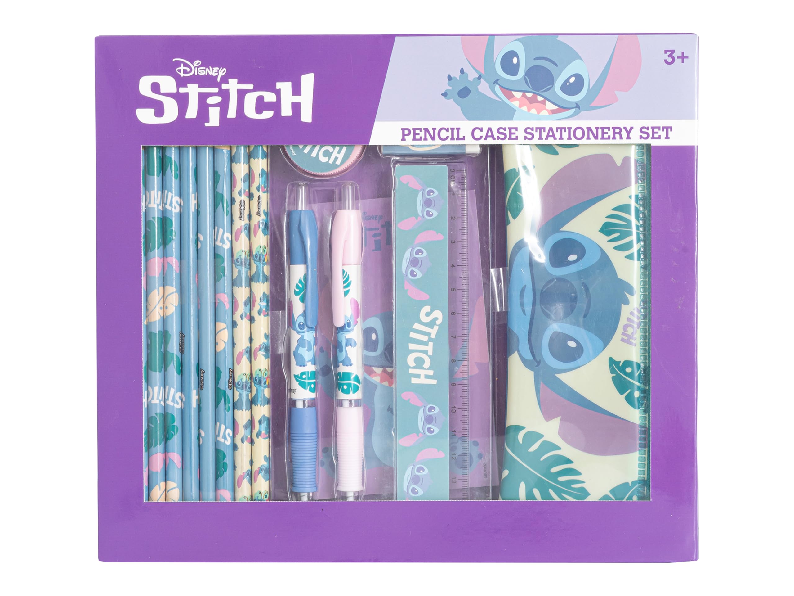Lilo & Stitch Pencil Case Stationery Set 14 Pieces