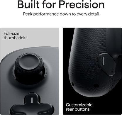 BACKBONE Pro Mobile Gaming Controller for iPhone 15/16/17 & Android – USB-C or Bluetooth Phone Controller, Hall Effect Triggers, Stream Xbox, Play Call of Duty, PlayStation (Remote Play) & More