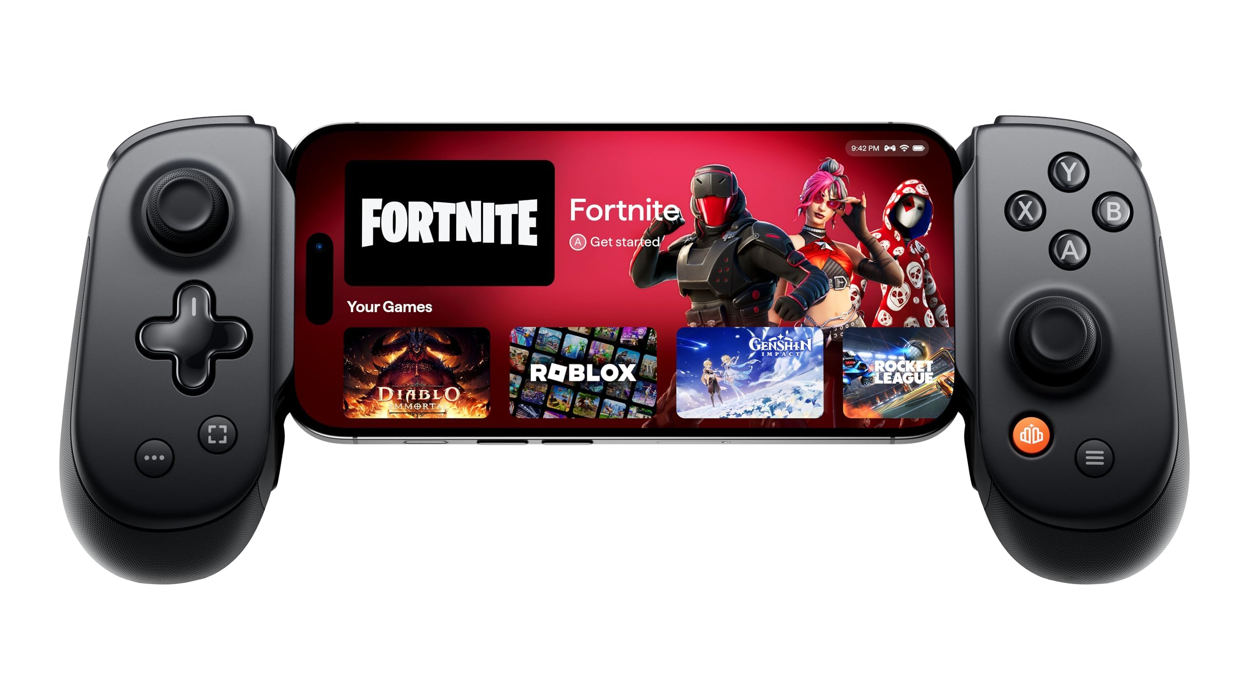 BACKBONE Pro Mobile Gaming Controller for iPhone 15/16/17 & Android – USB-C or Bluetooth Phone Controller, Hall Effect Triggers, Stream Xbox, Play Call of Duty, PlayStation (Remote Play) & More