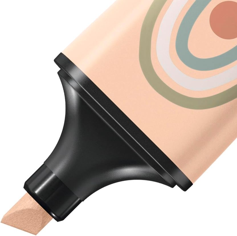 STABILO BOSS MINI Naturevibes - Evidenziatore - Astuccio da 3 - Cenere, Verde Oliva, Sabbia