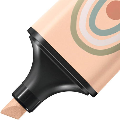 STABILO BOSS MINI Naturevibes - Evidenziatore - Astuccio da 3 - Cenere, Verde Oliva, Sabbia