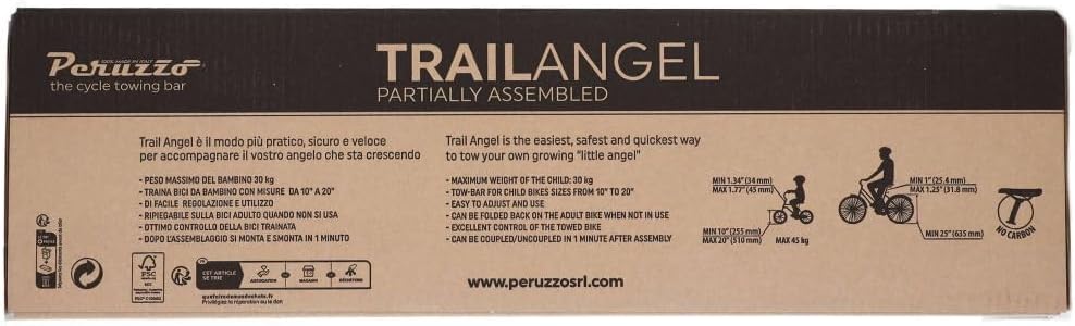 Peruzzo Trail Angel Kids Bicycle Towing Bar