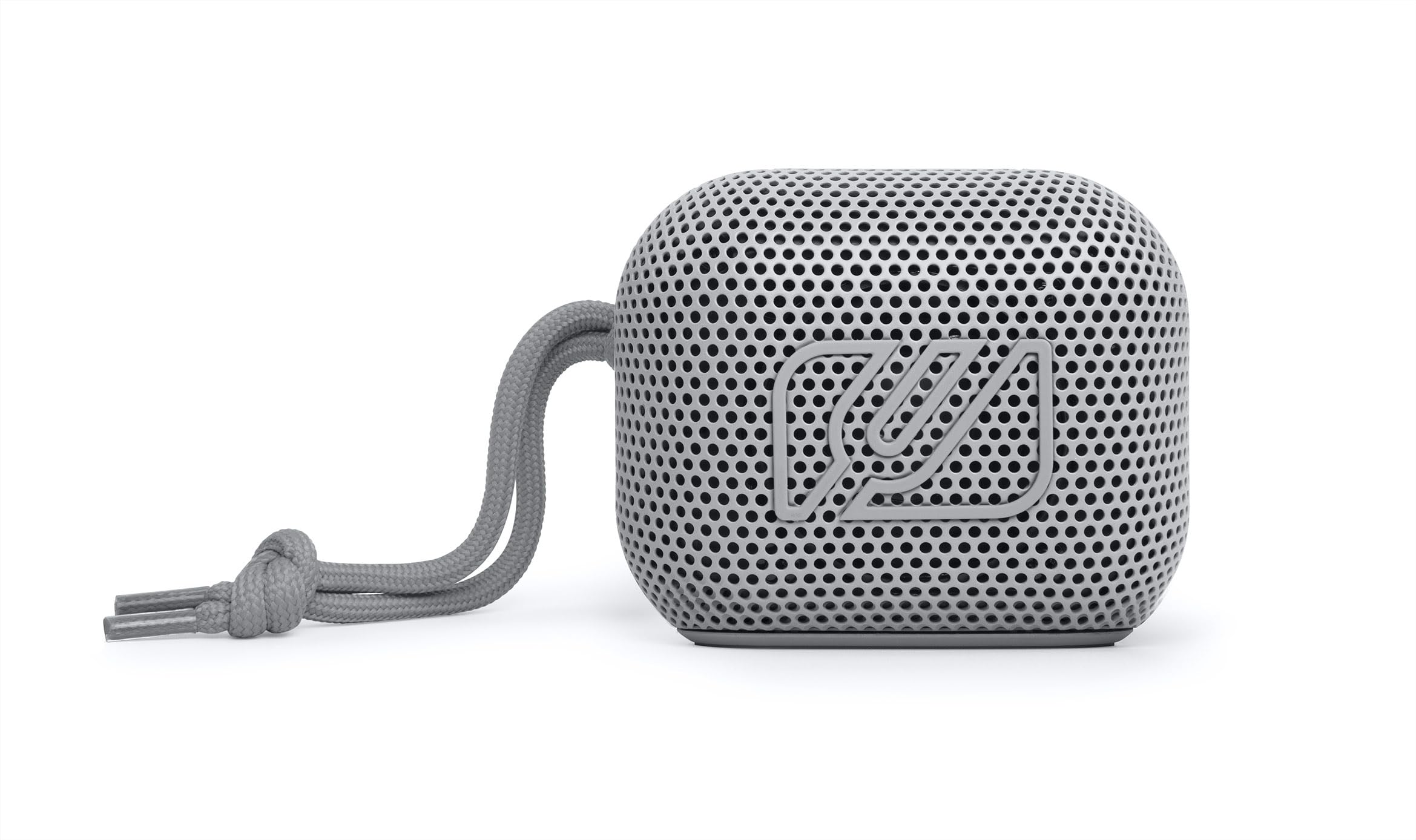 Muse: Compact Portable Bluetooth Speaker Splash Roof Light Grey