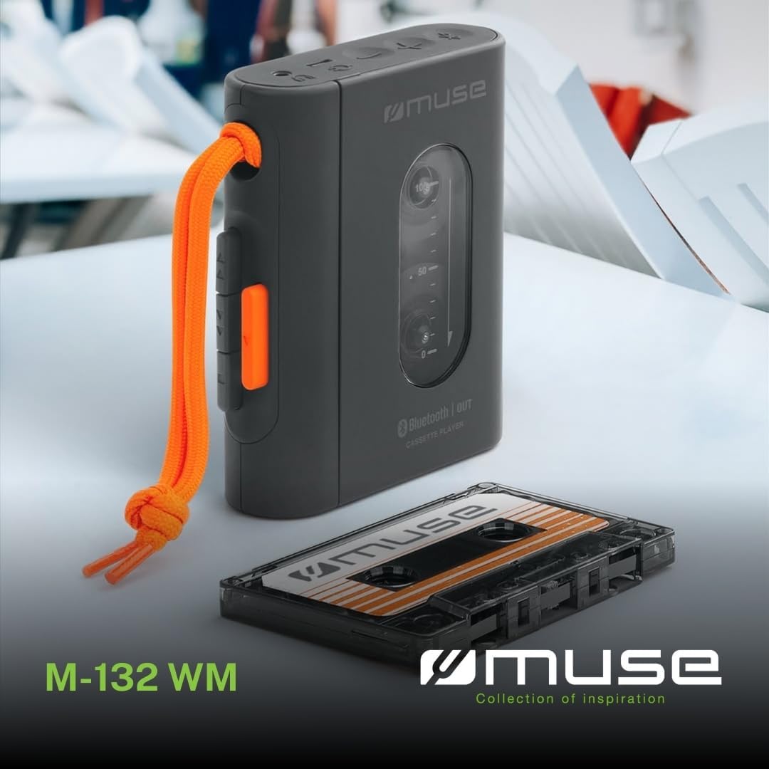 Muse: Portable Cassette Player With Bluetooth Connectivity