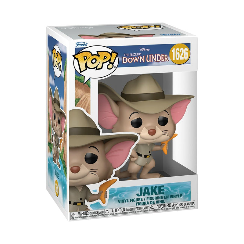 Funko Pop! Disney: Rescuers Down Under - Jake - Collectable Vinyl Figure - Gift Idea - Official Merchandise - Toys for Kids & Adults - Movies Fans
