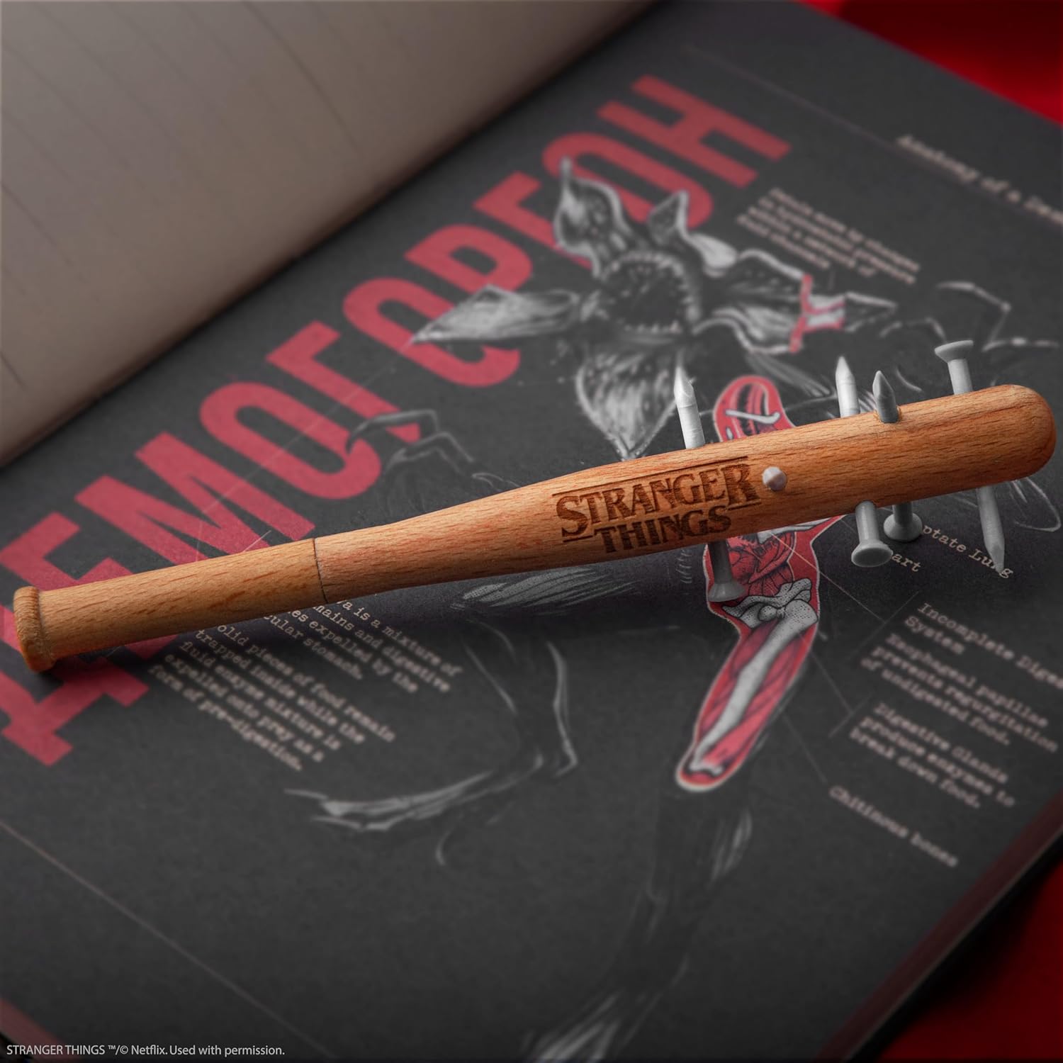 Cinereplicas Stranger Things - Spiked Bat Pen - 13cm - Official License