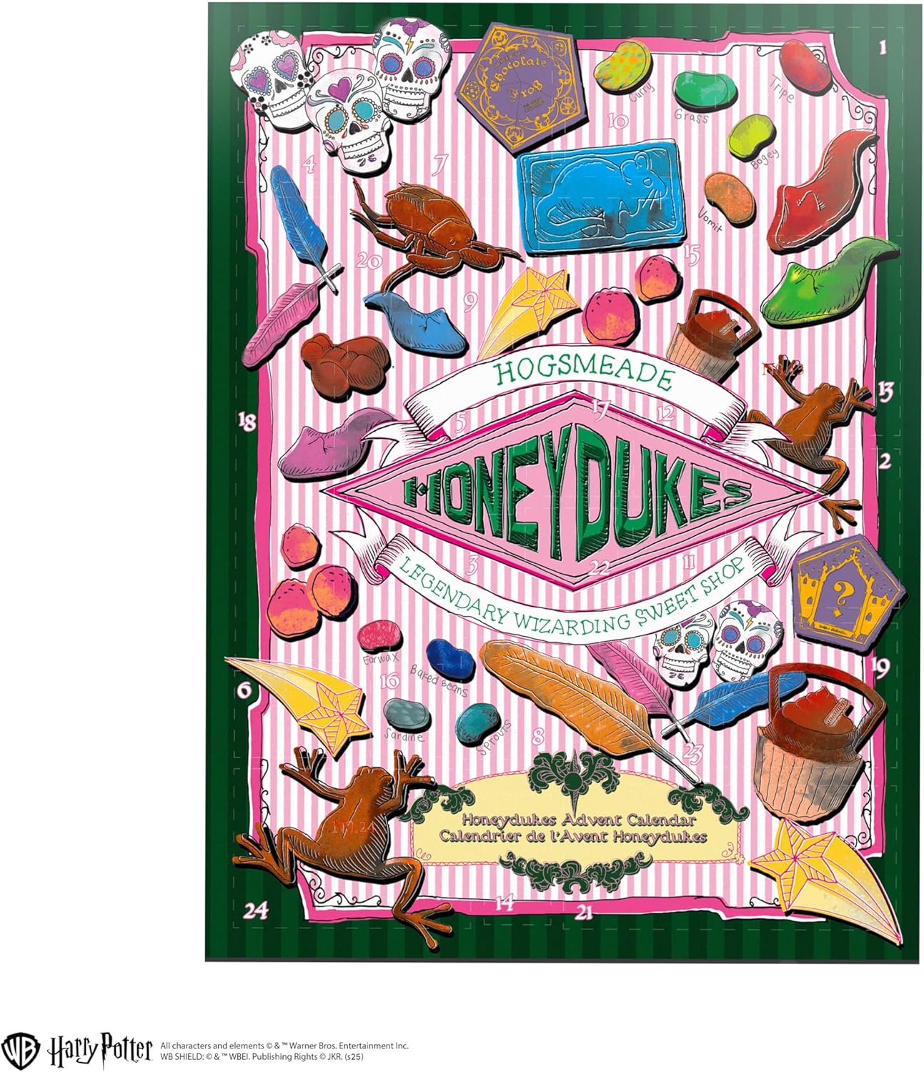 CINEREPLICAS Harry Potter Honeydukes Advent Calendar 2025 – Officially Licensed