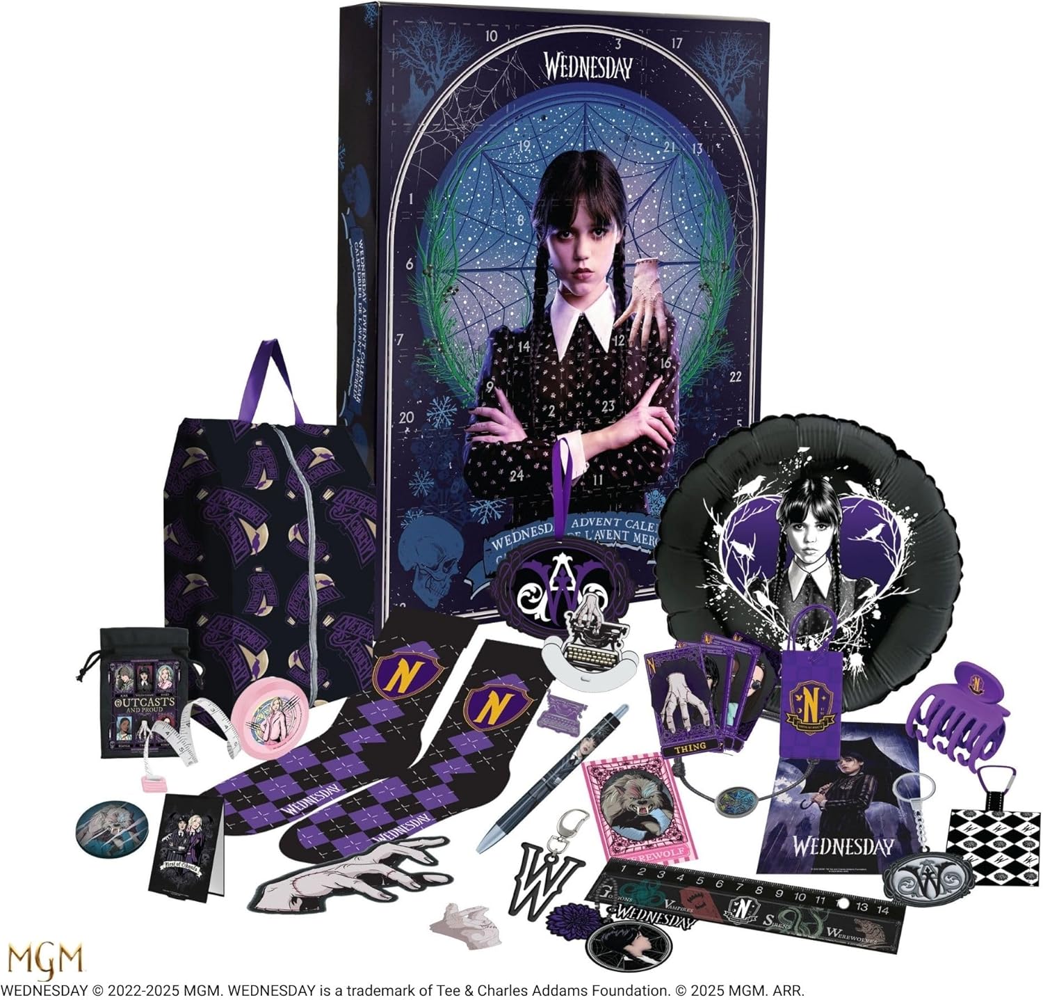 CINEREPLICAS - Merecredi Addams Advent Calendar 2025 - Officially Licensed