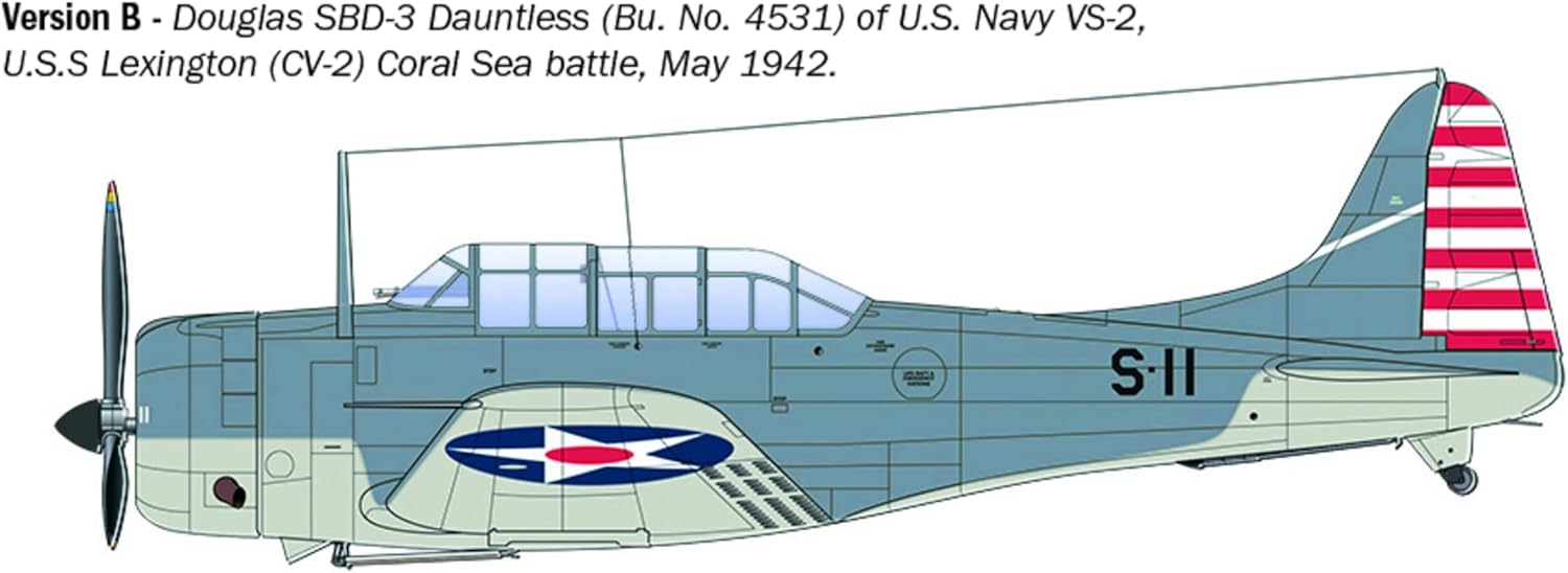 Sbd-3 Dauntless Usn