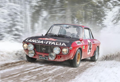 Italeri 3670 Lancia Fulvia HF Rally Monte Carlo 1972 1:24 Scale Plastic Model Kit/Model Assembly