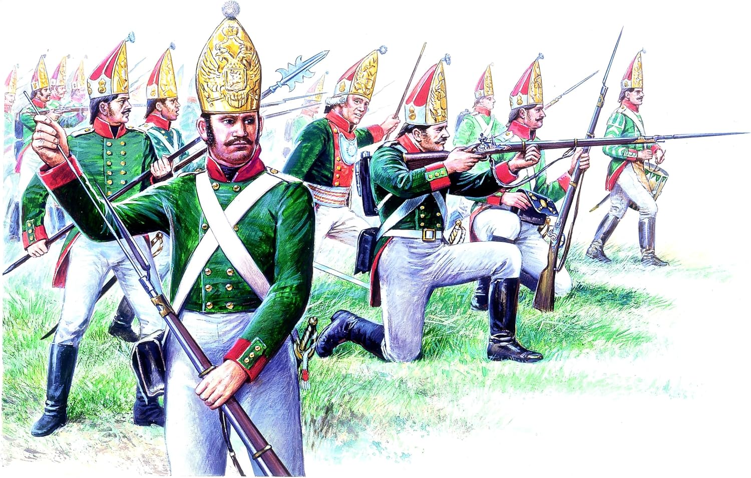 Italeri 1: 72 510006006 – Napoleon War Russian Grenadiere