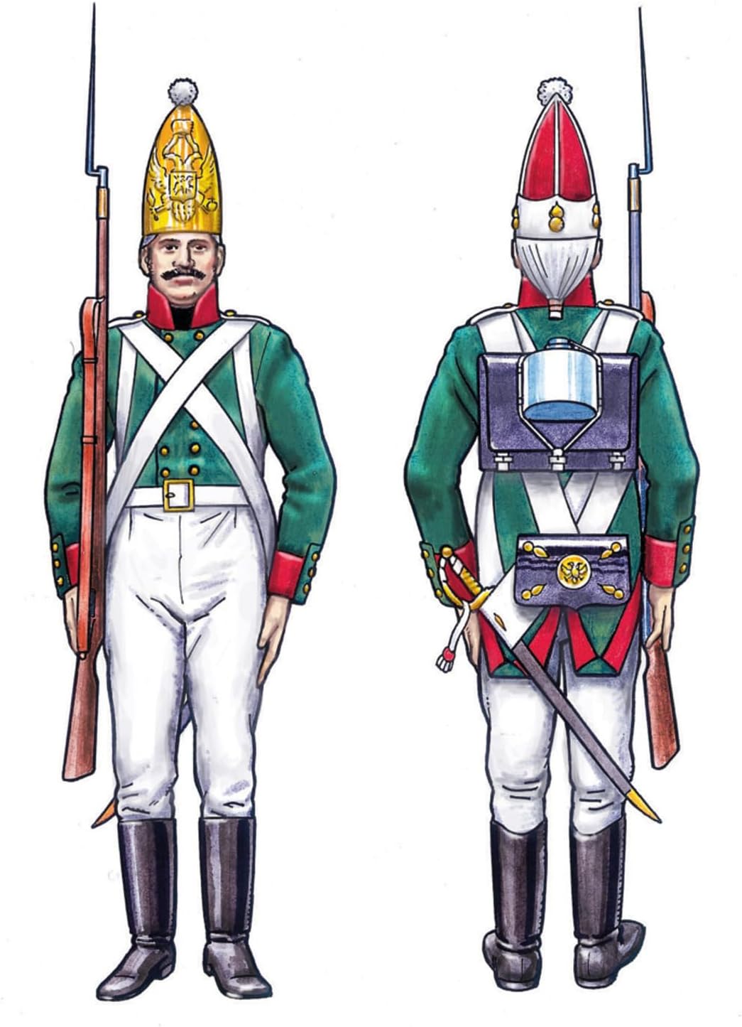 Italeri 1: 72 510006006 – Napoleon War Russian Grenadiere