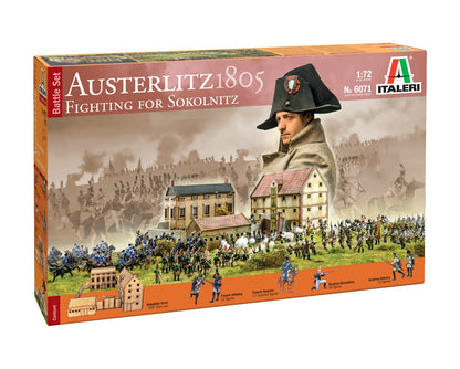 Italeri 6071 Austerlitz 1805 Fighting for Sokolnitz 1:72 Scale Plastic Model Kit/Model Assembly