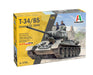 Italeri 6758 T34/85 Zavod 112, scale 1:35, plastic Model Kit/Model Plastic to assemble