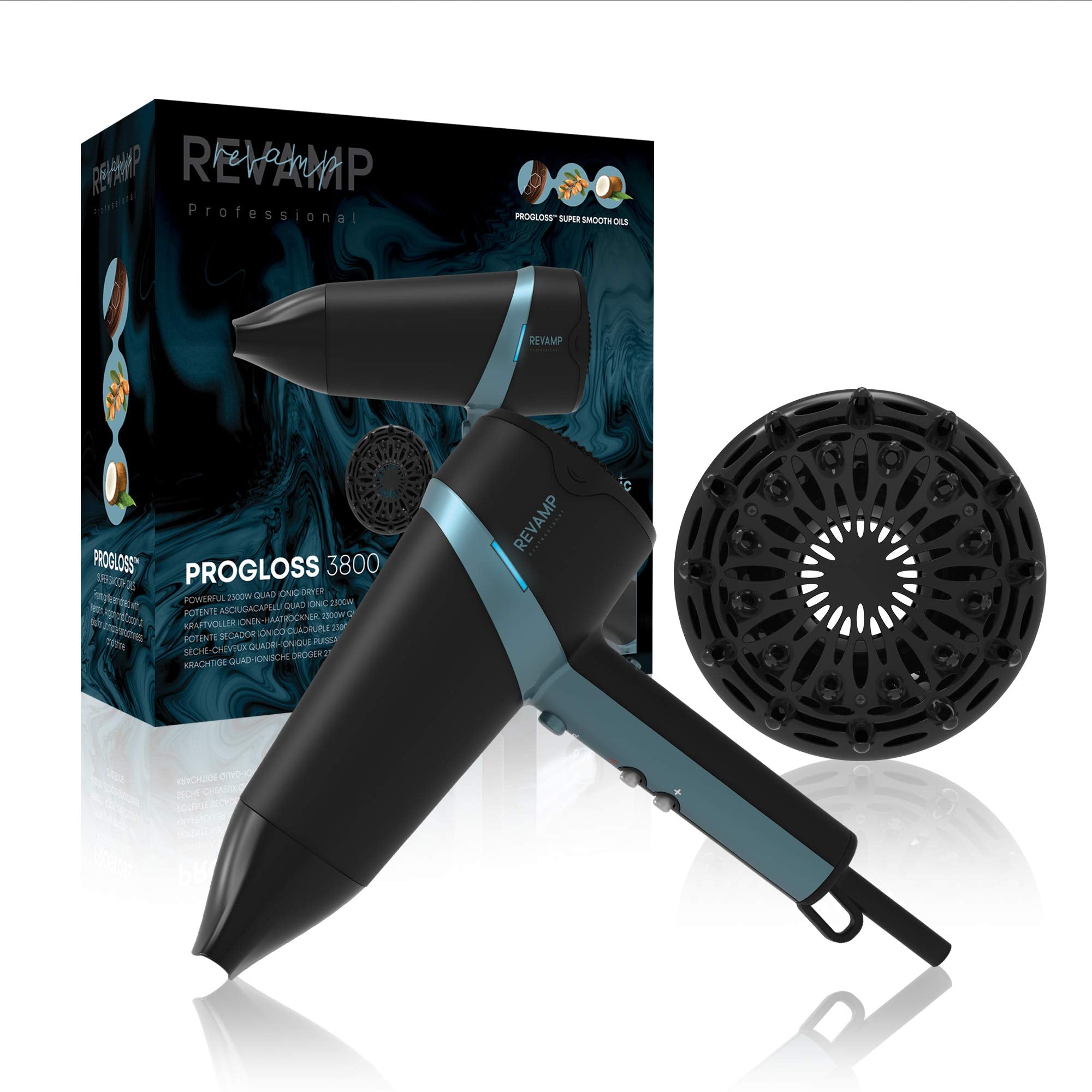 Revamp Progloss Quad Ionic Hair Dryer Dr-3800