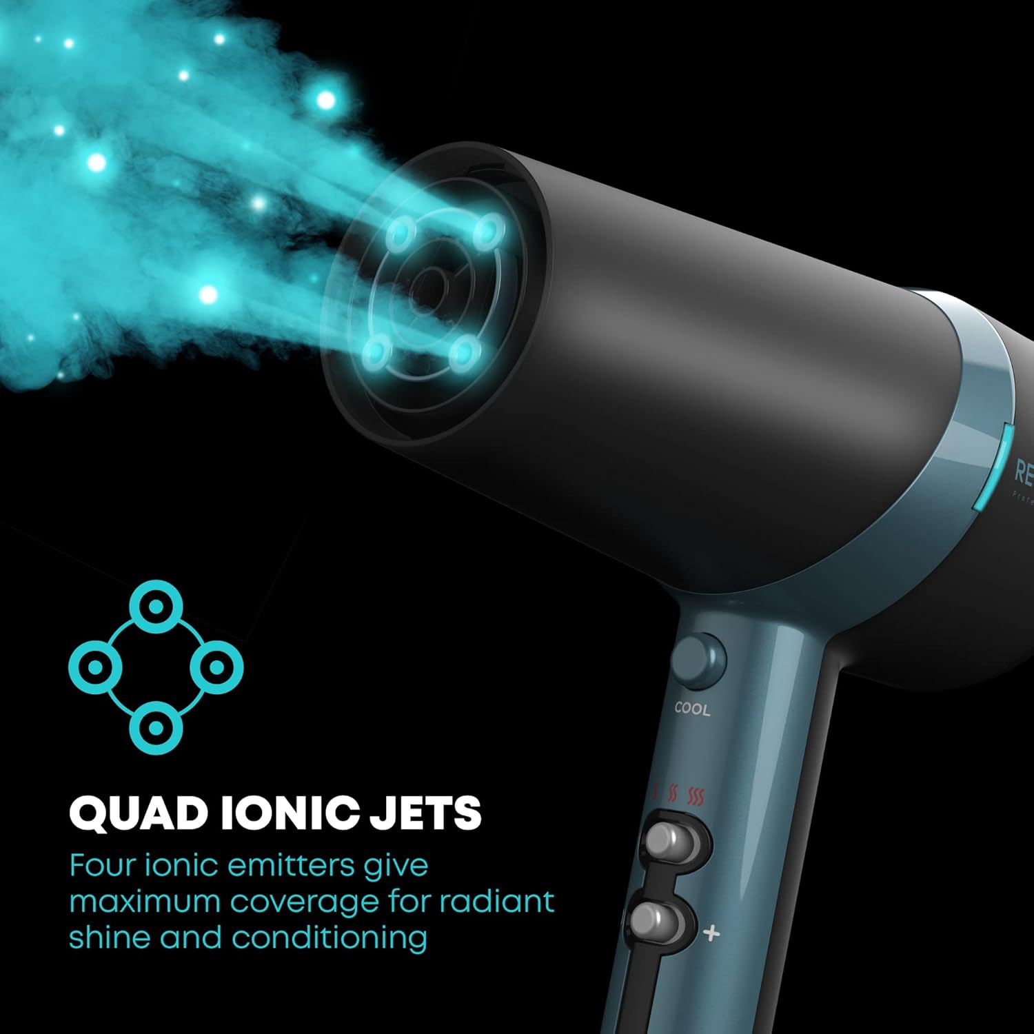 Revamp Progloss Quad Ionic Hair Dryer Dr-3800