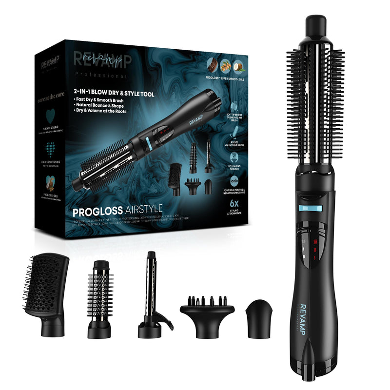 Revamp Progloss Airstyle (X6 Attachments) Dr-1250