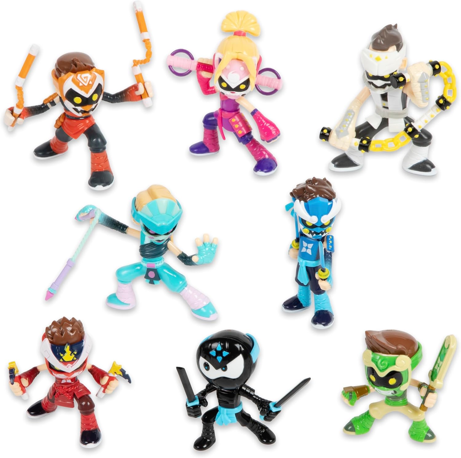 Ninja Kidz Shadow Masters Mystery Figures Series 2, Mystery Surprise Unboxing, Official Merch