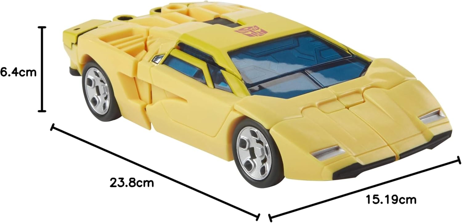 Transformers Toys Generations War for Cybertron: Earthrise Deluxe WFC-E36 Sunstreaker Action Figure – Children Aged 8 and Up, 14-cm
