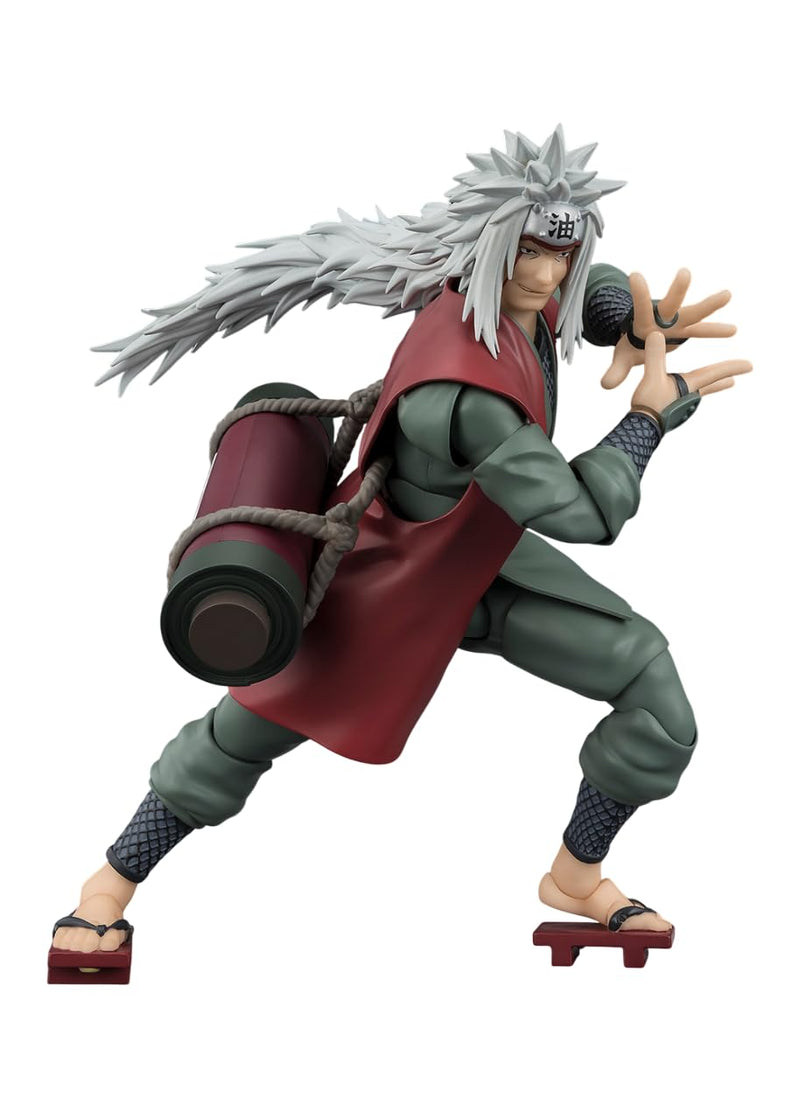 TAMASHII NATIONS – Naruto – Jiraiya Hidden Leaf Heroic Master Sage – (Sage Mode Set), S.H.Figuarts Action Figure