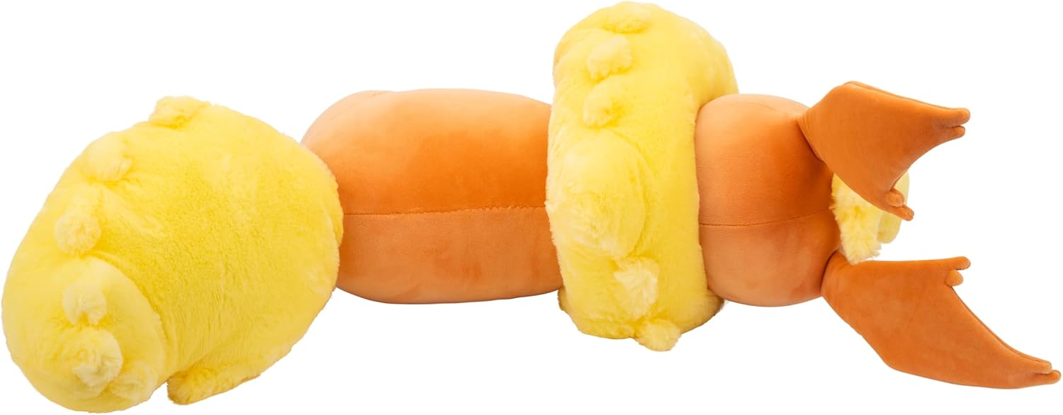 Pokémon Sleeping Plush 45 cm Flareon - Orange/Yellow - Official Pokemon Stuffed Colectible Toy for Children 2+