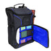 USA Gear MTG-Rucksack, Kompatibel mit Magic the Gathering, MTG-Deck und mehr - TCG-Rucksack Tasche mit Schultergurten, anpassbaren Trennwänden, TCG-Spielmattenhalter, Ordnerfach (Blau