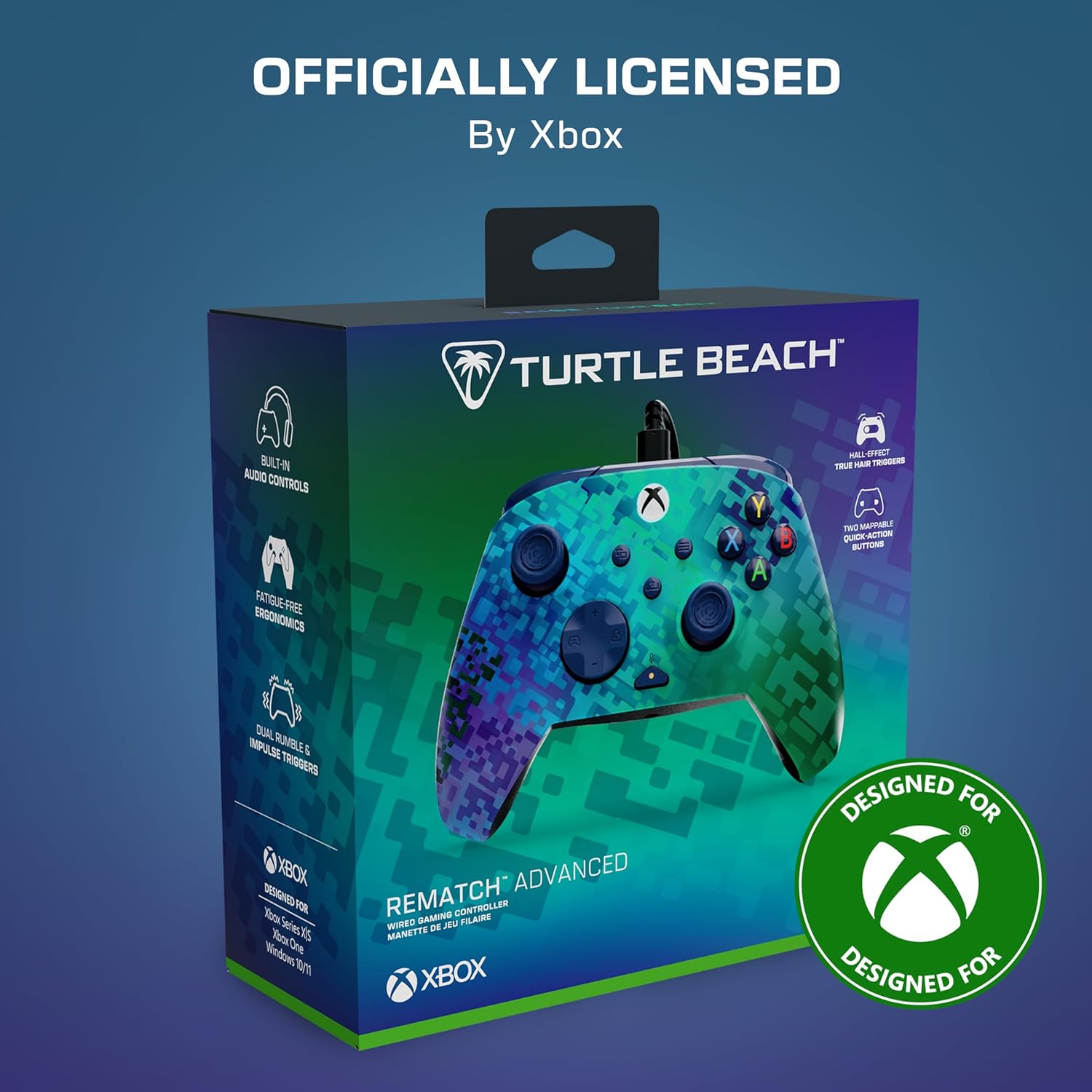 Turtle Beach  - Rematch Advanced Wired - Glitch Green
