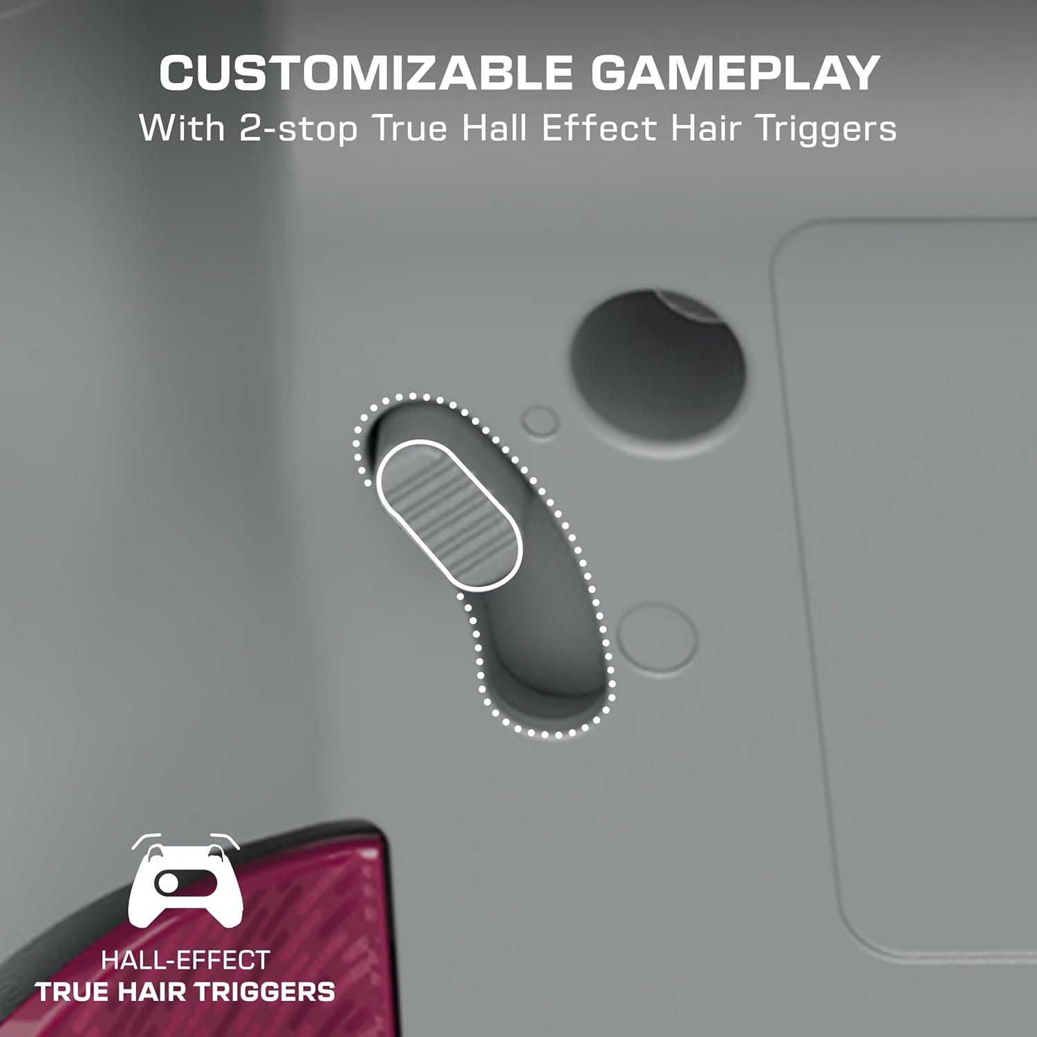 Turtle Beach Rematch Advanced Kyoto Bloom bekabelde gamingcontroller Gelicentieerd voor Xbox Series X|S, Xbox One en Windows-PC met Lenticulair, meervoudig design, toewijsbare knoppen en hairtriggers