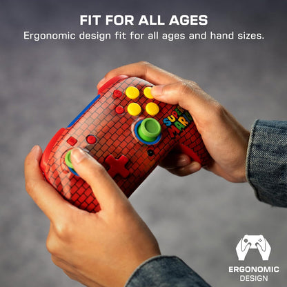 Turtle Beach Rematch Wireless Controller: Mario Bricks Reveal – Officially Licensed by Nintendo. Also works with Nintendo Switch 2 (C Button is not on this controller