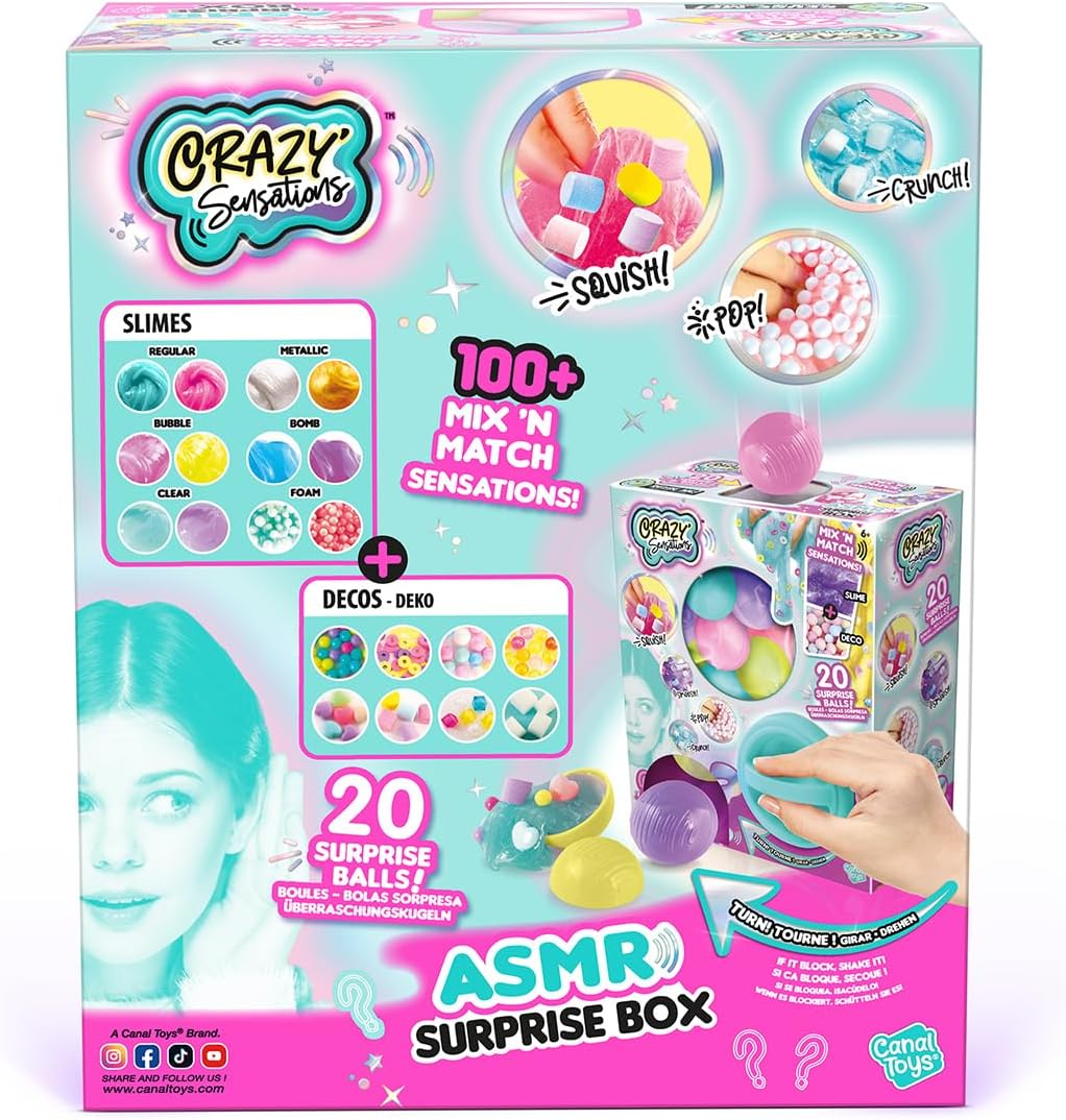 ASMR Sensory Play Set Surprise Toy with Channels