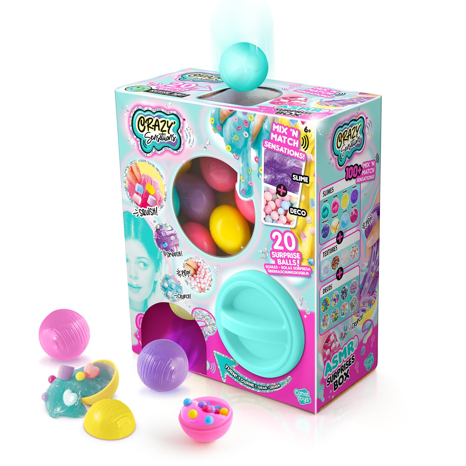 ASMR Sensory Play Set Surprise Toy with Channels
