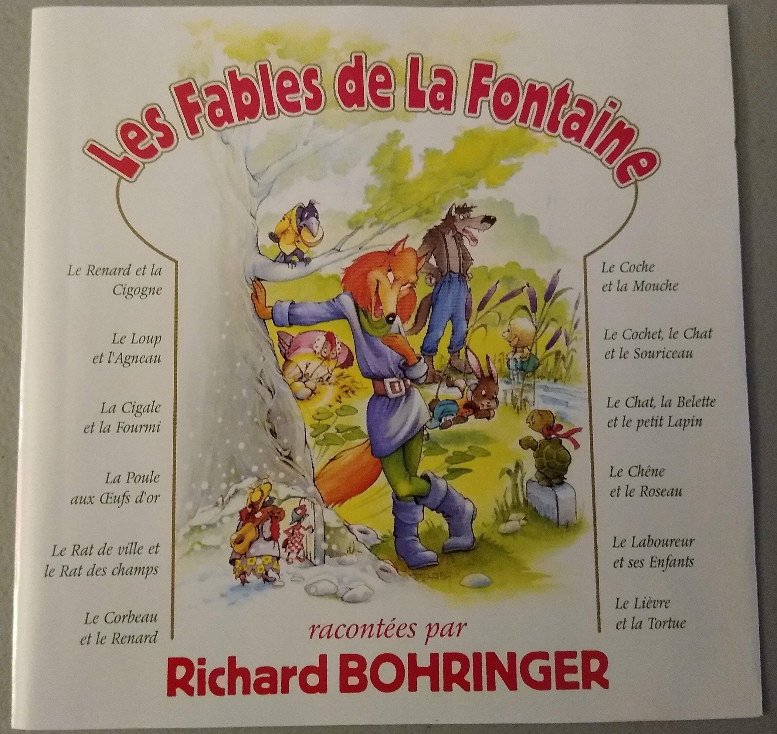 Richard Borhinger - Les Fables De La Fontaine