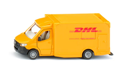 siku 1920, Mercedes-Benz Sprinter DHL Pakketservice, 1:50, Metaal/Kunststof, Geel, Speelgoedauto, Deuren die open kunnen, Afneembaar Dak