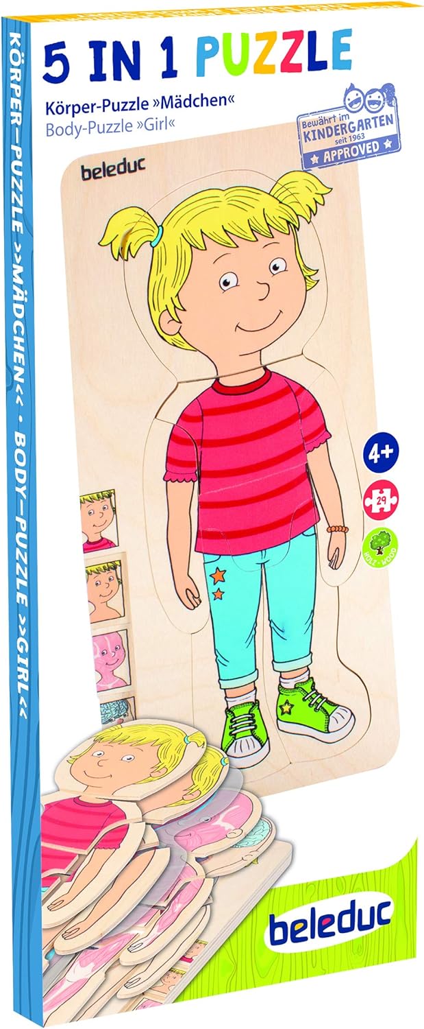 Beleduc 17160 Puzzle, Multicoloured