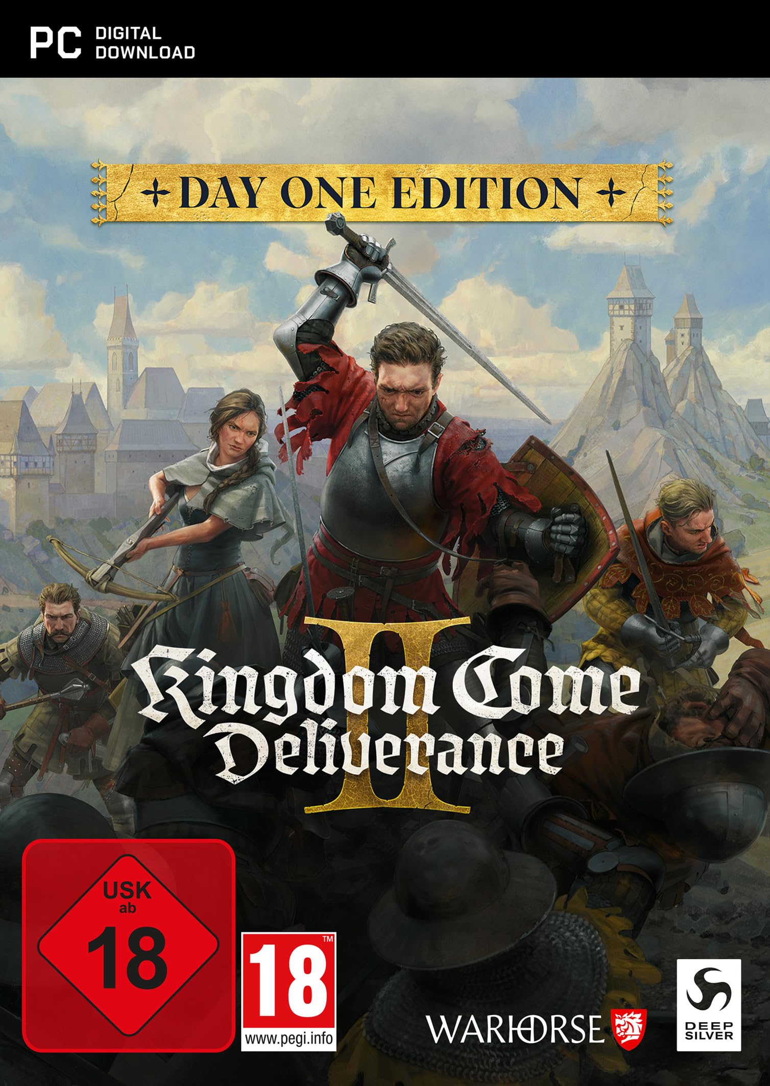 Kingdom Come Deliverance Ii Day One Edition (Code In A Box) (Pc)