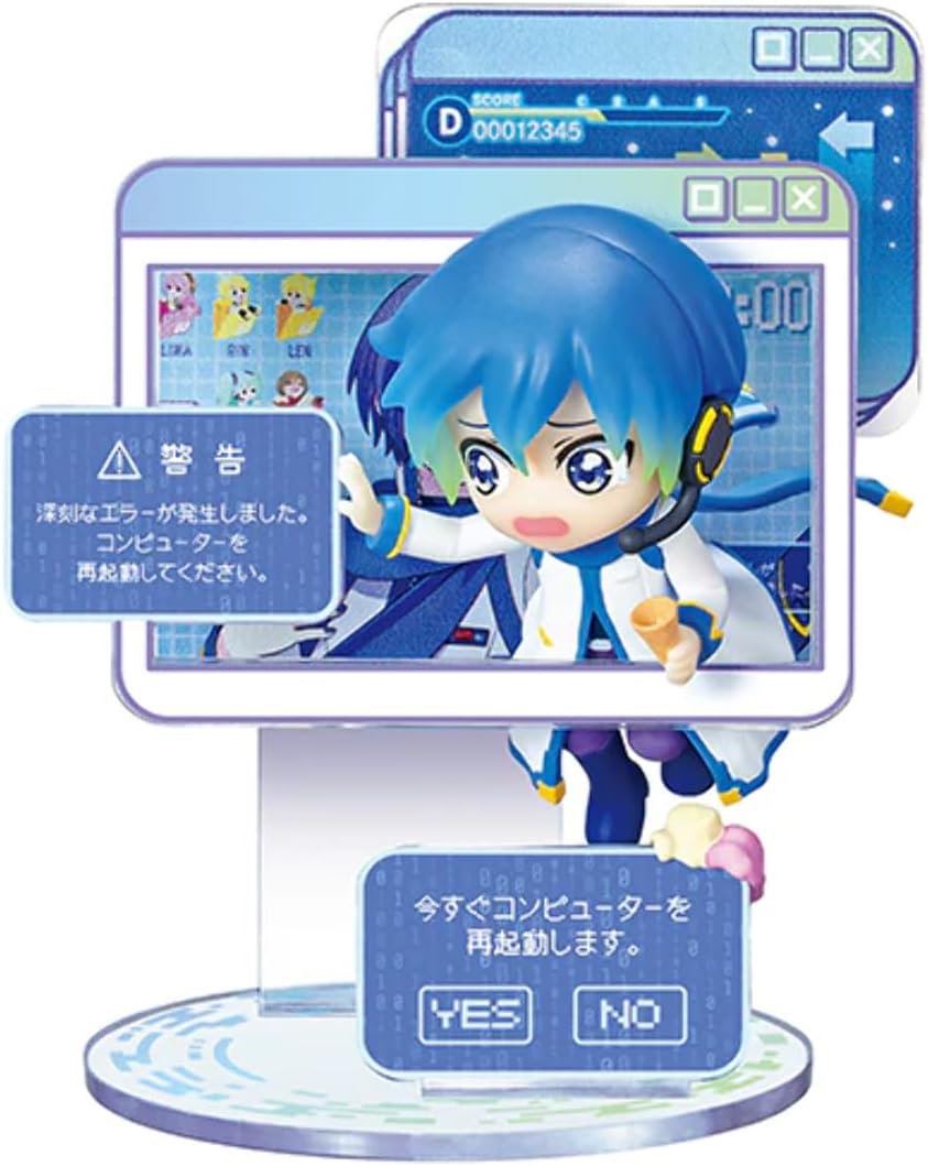 Rement Hatsune Miku Series WINDOW FIGURE Collection Approx. H 4.5 x W 2.8 x D 2.4 inches (115 x 70 x 60 mm), PVC