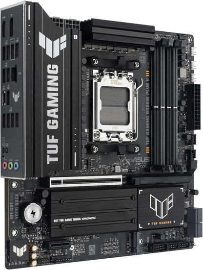 ASUS TUF Gaming B850M-PLUS II Motherboard Socket AMD AM5 (AMD B850, mATX, DDR5 Memory, 1x PCIe 5.0 M.2, 2x PCIe 4.0 M.2, Aura Sync