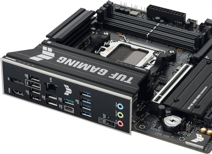 ASUS TUF Gaming B850M-PLUS II Motherboard Socket AMD AM5 (AMD B850, mATX, DDR5 Memory, 1x PCIe 5.0 M.2, 2x PCIe 4.0 M.2, Aura Sync
