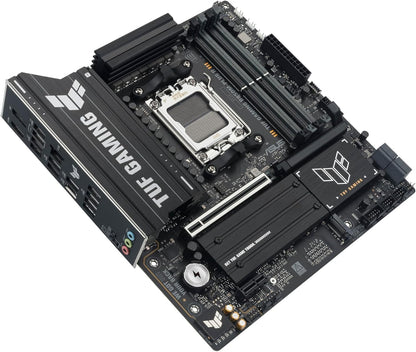 ASUS TUF Gaming B850M-PLUS II Motherboard Socket AMD AM5 (AMD B850, mATX, DDR5 Memory, 1x PCIe 5.0 M.2, 2x PCIe 4.0 M.2, Aura Sync