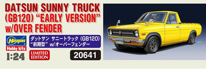 Hasegawa 20641 1/24 Datsun Sunny Truck Fender modelbouwset, meerkleurig