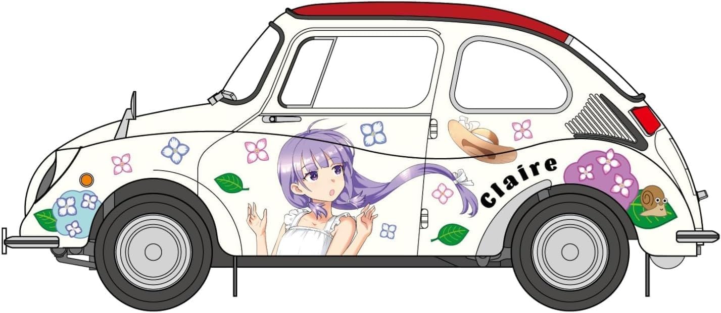 Hasegawa 652448-1/24 Subaru 360 Deluxe Claire Frost 1:24 Scale