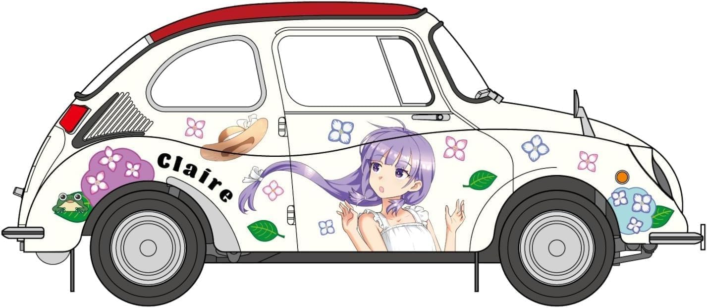 Hasegawa 652448-1/24 Subaru 360 Deluxe Claire Frost 1:24 Scale