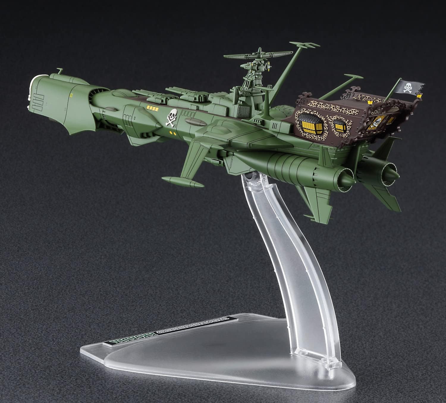 Hasegawa 1:2500 Kapitein Harlock Space Pirate Dimension Voyage Slagschip Arcadia - Eerste schip