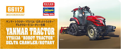 ハセガワ Hasegawa 666112-1/35 Yanmar Tractor Yt5113A Robot Tractor 1:35 Scale