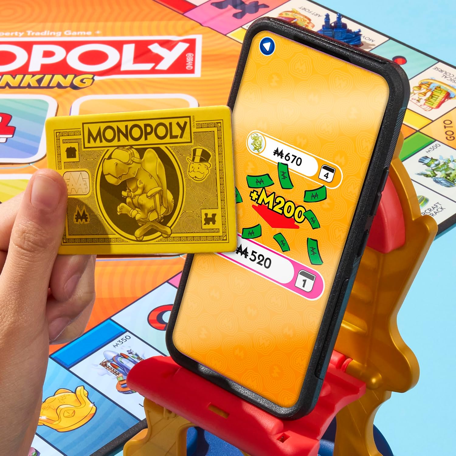 Monopoly Banking app, board game - Dutch version